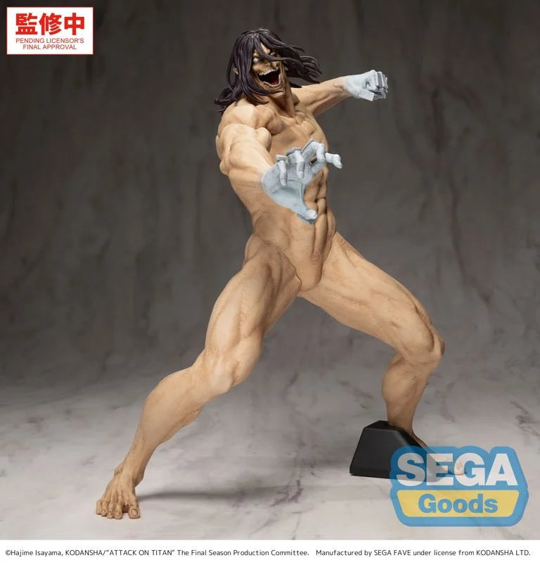 Attack on Titan GigantiX Eren Yeager (Attack Titan Ver.) Figure