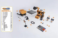 Meow! Woof! Secret Service Cute Pet Assembling Mecha Series Demolisher RH-052 Husky Model Kit
