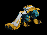 Zoids x Monster Hunter Synergenex Wild Liger Zinogre Model Kit