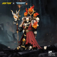 Warhammer 40,000 Black Legion Master of Possession with Staff of Possession and Bolt Pistol 1/18 Scale Action Figure