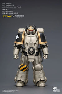 Warhammer The Horus Heresy Iron Warriors MkII Legionary 3 with Bolter and Bolt Pistol 1/18 Scale Action Figure