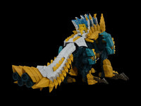 Zoids x Monster Hunter Synergenex Wild Liger Zinogre Model Kit