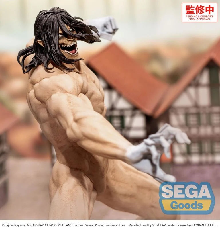 Attack on Titan GigantiX Eren Yeager (Attack Titan Ver.) Figure