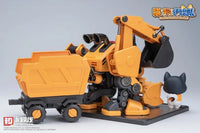 Meow! Woof! Secret Service Cute Pet Assembling Mecha Series Demolisher RH-052 Husky Model Kit