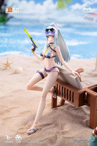 Girls' Frontline 2 Exilium Pocket Art Series Klukai (Cerulean Breaker Ver.) (Deluxe Ver.) 1/12 Scale Action Figure