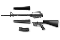 Little Armory x Girls' Frontline LADF06 M16A1 Type 1/12 Scale Accessory Set