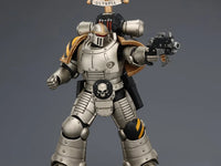 Warhammer The Horus Heresy Iron Warriors MkII Legionary 1 with Vexilla, Bolter and Bolt Pistol 1/18 Scale Action Figure
