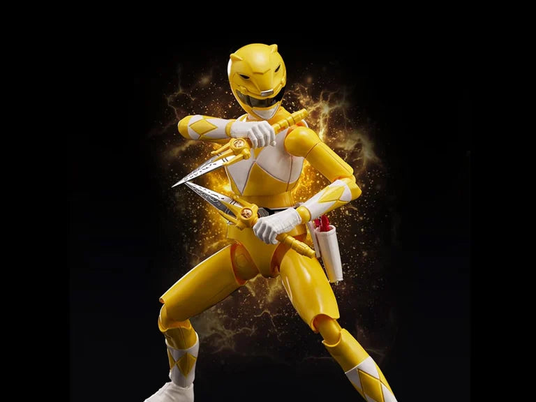 Mighty Morphin Power Rangers Furai Action Yellow Ranger Action Figure