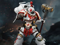 Warhammer 40K Space Marine 2 White Scars Assault Intercessor Champion (Game Edition) 1/18 Scale Action Figure