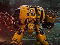 Warhammer The Horus Heresy Imperial Fists Leviathan Dreadnought with Cyclonic Melta Lance and Storm Cannon 1/18 Scale Action Figure