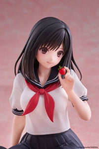 Strawberry 100% Desktop Cute Aya Tojo (School Uniform Ver.) Figure
