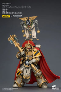 Warhammer The Horus Heresy Iron Warriors Centurion with Heavy Power Maul and Combi-Melta 1/18 Scale Action Figure