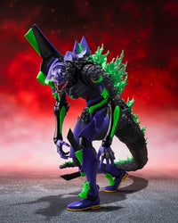 Godzilla vs. Evangelion S.H.MonsterArts Evangelion Test Type-01 "G" Awakening Form Action Figure