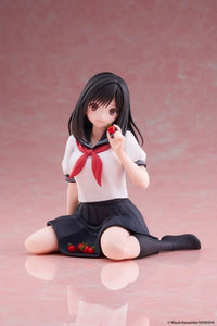 Strawberry 100% Desktop Cute Aya Tojo (School Uniform Ver.) Figure