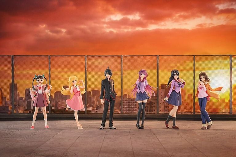 Monogatari CHILLfigg Bakemonogatari Boxed Set of 6 Figures