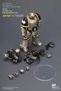 Warhammer The Horus Heresy Iron Warriors MkII Legionary 3 with Bolter and Bolt Pistol 1/18 Scale Action Figure