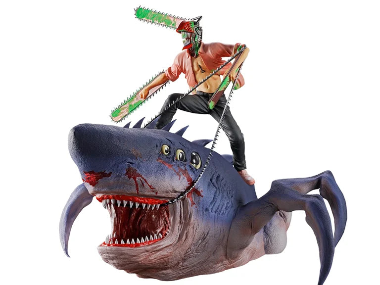 Chainsaw Man - The Movie Reze Arc Mega Impact Ichibansho Chainsaw Man & Beam (The Movie Second) Figure
