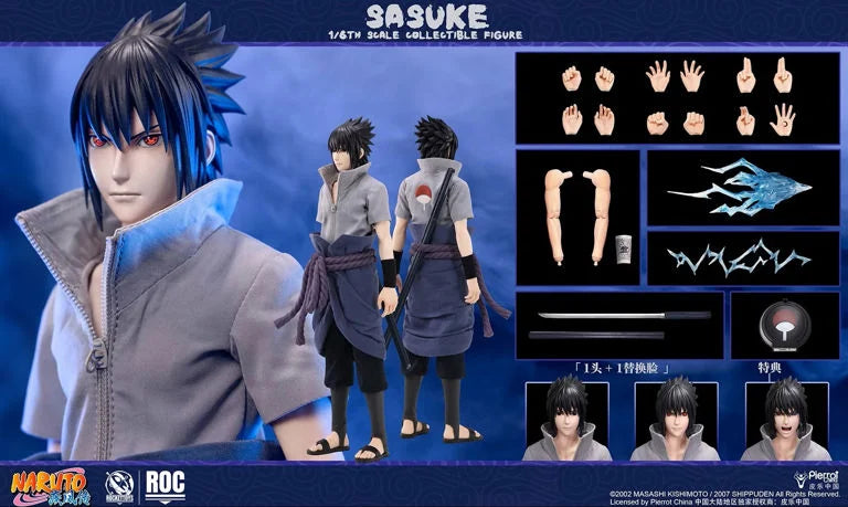 Naruto Shippuden Sasuke Uchiha (Standard Ver.) 1/6 Scale Action Figure