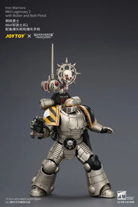 Warhammer The Horus Heresy Iron Warriors MkII Legionary 2 with Bolter and Bolt Pistol 1/18 Scale Action Figure
