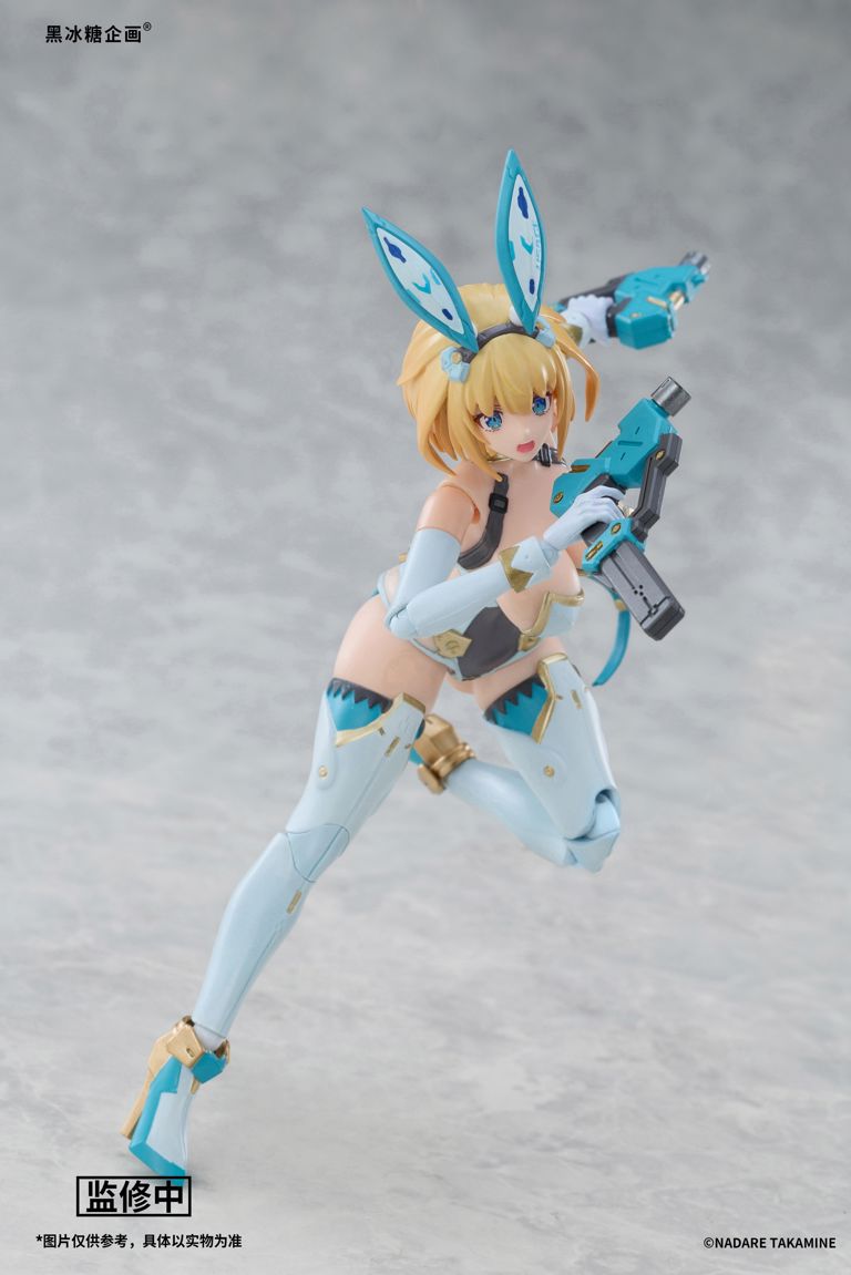 Black Rock Candy Project Bunny Suit Planning Sophia F. Shirring (Light Blue Hoodie Ver.) 1/12 Scale Action Figure