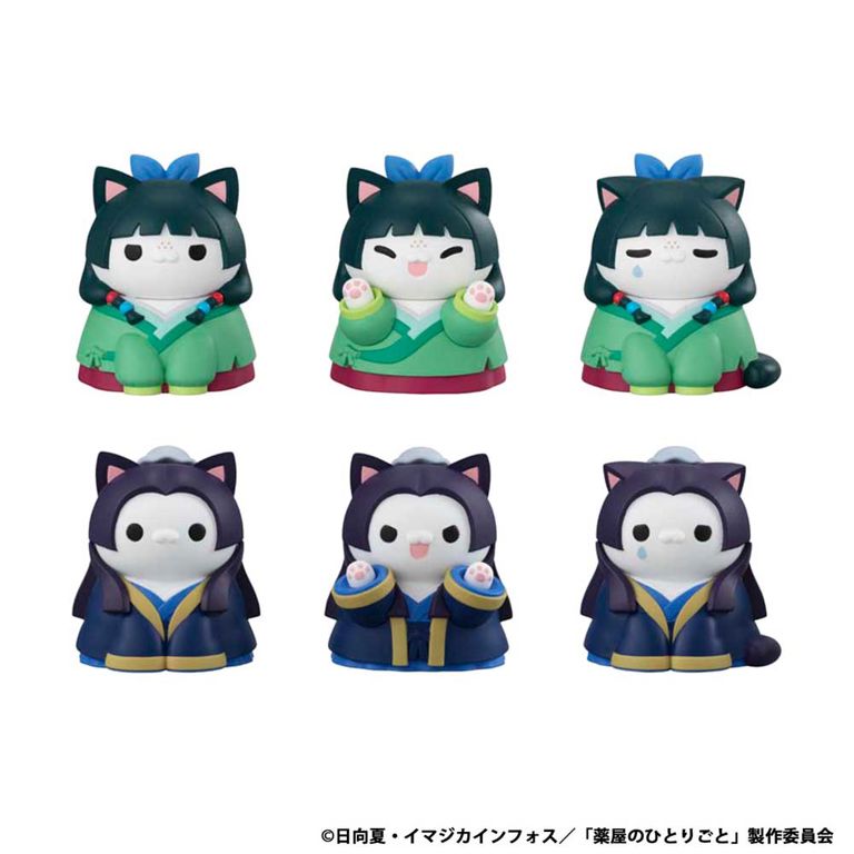 The Apothecary Diaries Mega Cat Project Cats in the Palace Box of 8 Random Figures