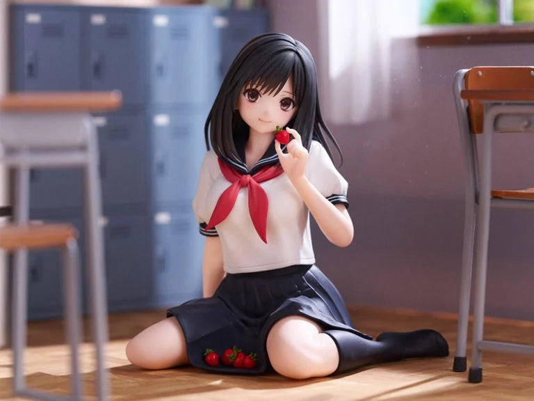 Strawberry 100% Desktop Cute Aya Tojo (School Uniform Ver.) Figure