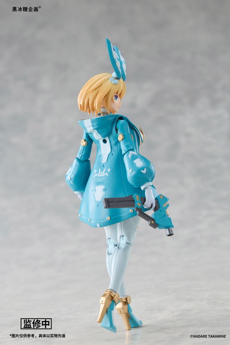 Black Rock Candy Project Bunny Suit Planning Sophia F. Shirring (Light Blue Hoodie Ver.) 1/12 Scale Action Figure