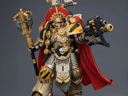 Warhammer The Horus Heresy Iron Warriors Centurion with Heavy Power Maul and Combi-Melta 1/18 Scale Action Figure