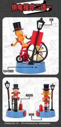 Garfield A Penny-Farthing Journey Model Kit