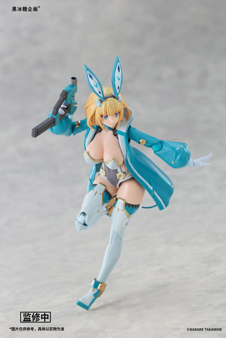 Black Rock Candy Project Bunny Suit Planning Sophia F. Shirring (Light Blue Hoodie Ver.) 1/12 Scale Action Figure