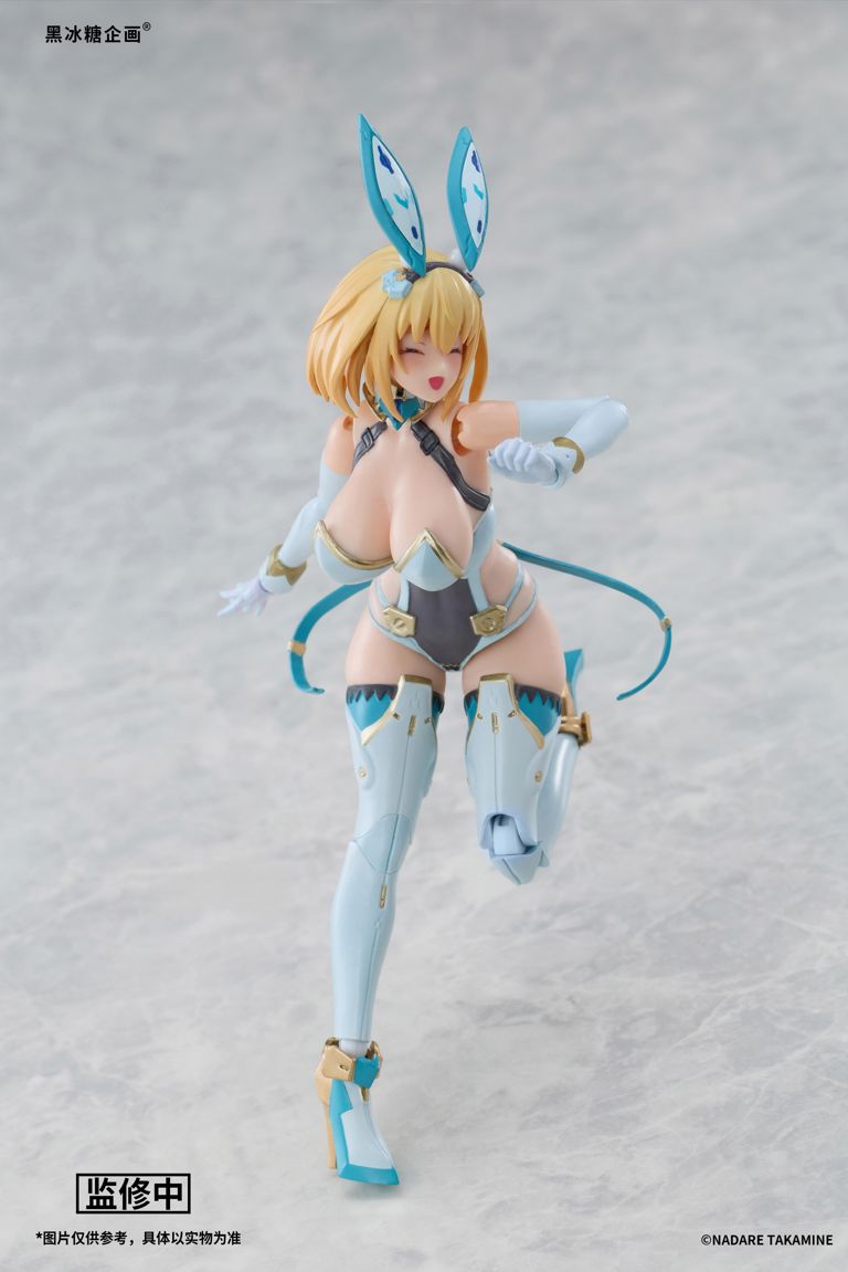 Black Rock Candy Project Bunny Suit Planning Sophia F. Shirring (Light Blue Hoodie Ver.) 1/12 Scale Action Figure