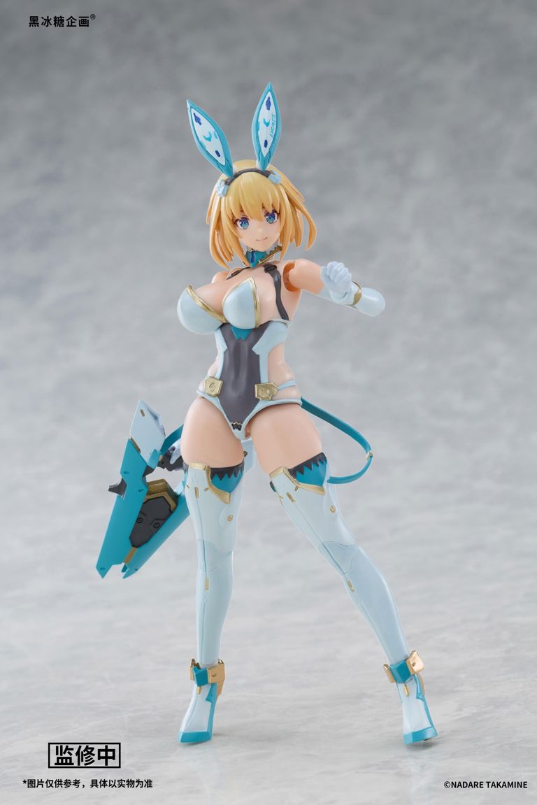 Black Rock Candy Project Bunny Suit Planning Sophia F. Shirring (Light Blue Hoodie Ver.) 1/12 Scale Action Figure