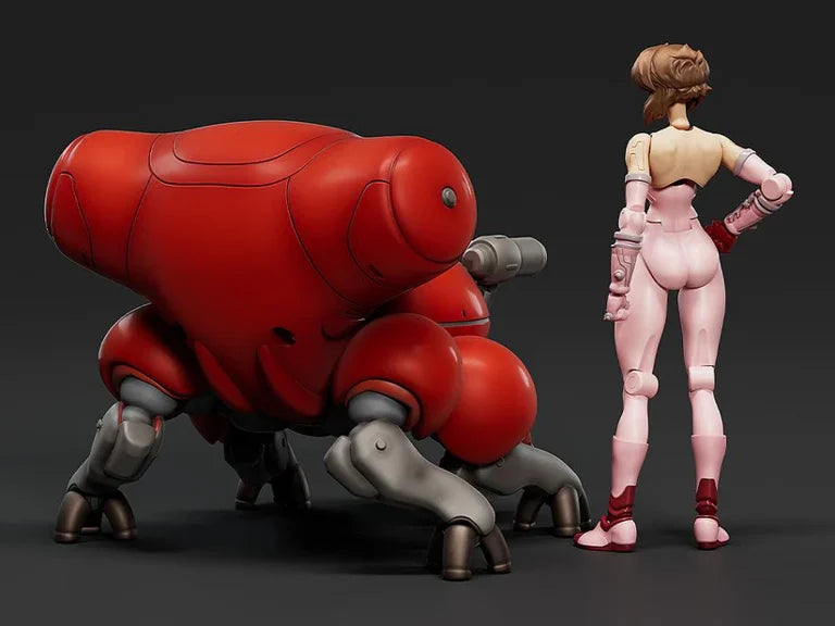 Ghost in the Shell PLAMAX MF-94 minimum factory Motoko Kusanagi with Fuchikoma (Manga Ver.) 1/20 Scale Model Kit
