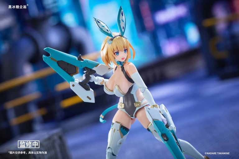 Black Rock Candy Project Bunny Suit Planning Sophia F. Shirring (Light Blue Hoodie Ver.) 1/12 Scale Action Figure