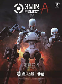 3 Min Project Xentinel (White Ver.) 1/18 Scale Model Kit