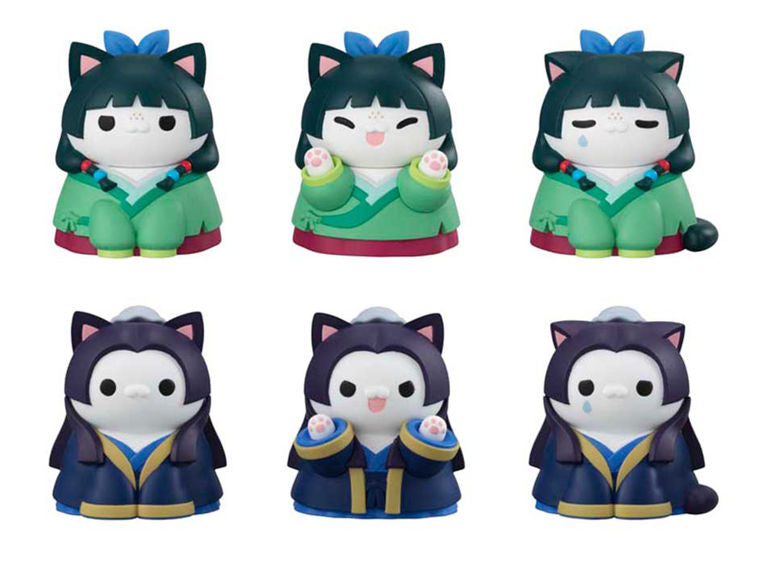 The Apothecary Diaries Mega Cat Project Cats in the Palace Box of 8 Random Figures