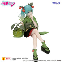 Vocaloid Hatsune Miku (Flower Fairy Winter Cherry Green Color Ver.) Noodle Stopper Figure