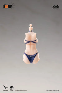 Girls' Frontline 2 Exilium Pocket Art Series Klukai (Cerulean Breaker Ver.) (Deluxe Ver.) 1/12 Scale Action Figure