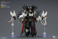 Warhammer 40,000 Raven Guard Chapter Master Aethon Shaan with Claws of Severax and Heavy Bolt Pistol 1/18 Scale Action Figure