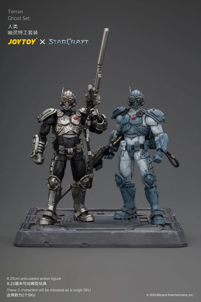 StarCraft Terran Ghost 1/25 Scale Action Figure Set