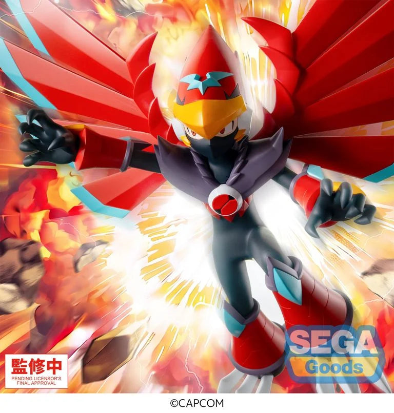 Mega Man Battle Network Luminasta Mega Man Falzar Beast Figure