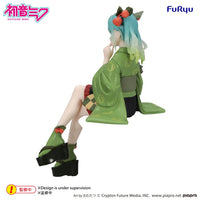 Vocaloid Hatsune Miku (Flower Fairy Winter Cherry Green Color Ver.) Noodle Stopper Figure