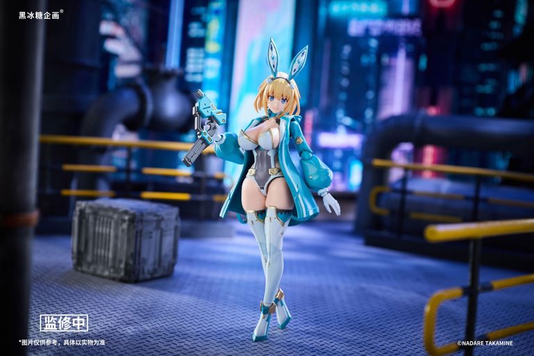 Black Rock Candy Project Bunny Suit Planning Sophia F. Shirring (Light Blue Hoodie Ver.) 1/12 Scale Action Figure