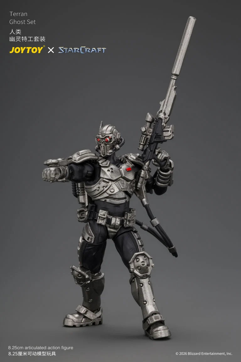 StarCraft Terran Ghost 1/25 Scale Action Figure Set