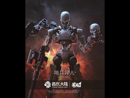 3 Min Project Xentinel (Gray Ver.) 1/18 Scale Model Kit