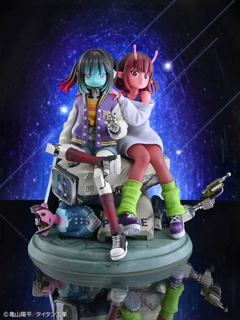Milky Subway The Galactic Limited Express Chiharu & Makina Figure