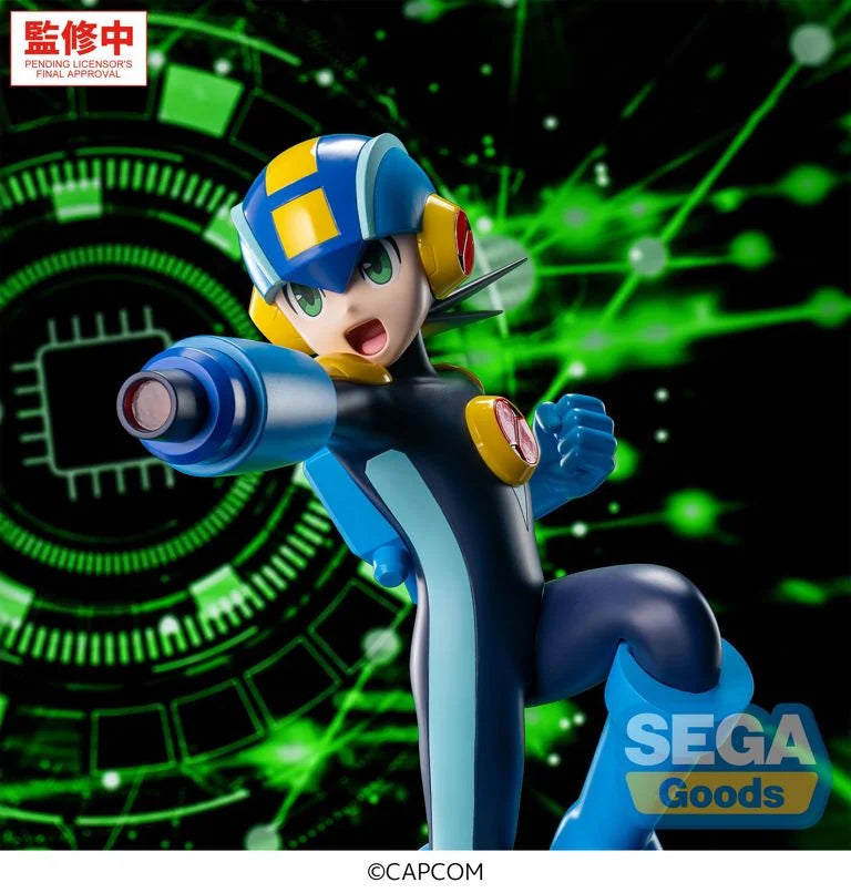 Mega Man Battle Network Luminasta Mega Man Figure