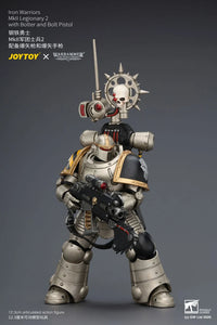 Warhammer The Horus Heresy Iron Warriors MkII Legionary 2 with Bolter and Bolt Pistol 1/18 Scale Action Figure