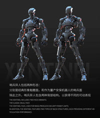 3 Min Project Xentinel (Black Ver.) 1/18 Scale Model Kit