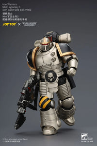 Warhammer The Horus Heresy Iron Warriors MkII Legionary 3 with Bolter and Bolt Pistol 1/18 Scale Action Figure